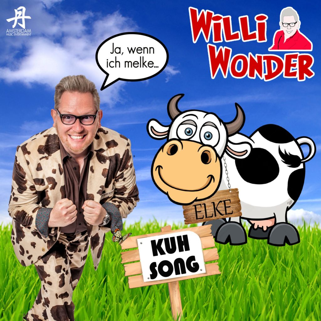 Willi Wonder - Seine Debüt-Single der "Kuh-Song" erscheint am 02.09.2016